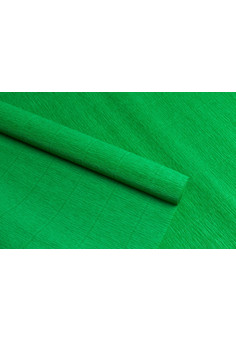 Бумага гофрированная простая, 140гр 963 зеленая