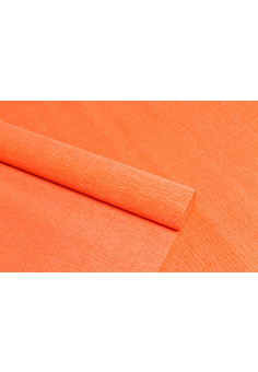 Бумага гофрированная простая, 140гр 981 оранжевая