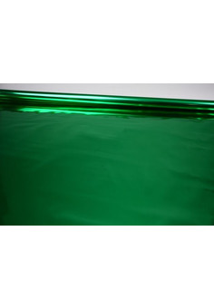 Пленка цветная металл 70см * 10ярд зеленая