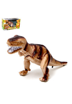 Динозавр «Рекс» работает от батареек, световые и звуковые эффекты, цвета МИКС 485177