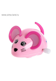 Заводная игрушка «Мышка», цвета МИКС 1036461