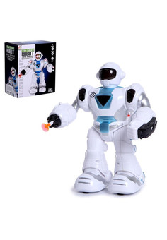 Робот «Космобот», стреляет, световые и звуковые эффекты, работает от батареек, цвета МИКС 5864846