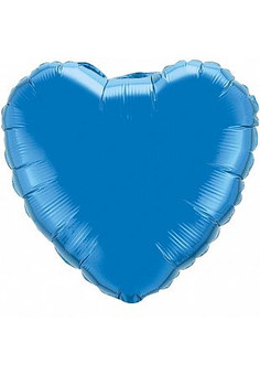 И 18 Сердце Синий / Heart Blue / 1 шт /