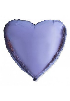 И 18 Сердце Сиреневый  / Heart Lilac / 1 шт /