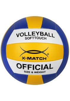 Мяч волейбольный X-Match 1,6 PVC, 260 г., размер 5