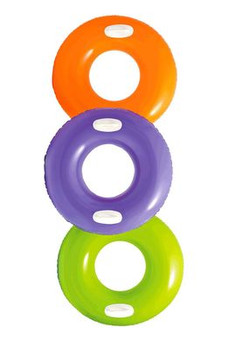 Круг для плавания «Яркое настроение», с ручками, d=76 см, от 8 лет, цвета МИКС, 59258NP INTEX