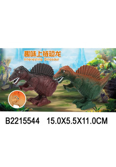 Заводная игрушка динозавр, цвет в ассорт. в пак. в кор.4*144шт
