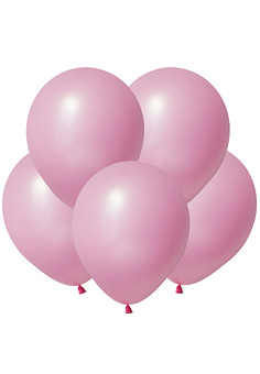 KL Пастель 12 Розовый / Pink/ 100 шт. /, Латексный шар (Китай)