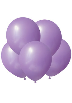 KL Пастель 12 Сиреневый / Light purple / 100 шт. /, Латексный шар (Китай)