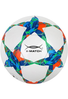 Мяч футбольный X-Match, 2 слоя PVC, изображение 1