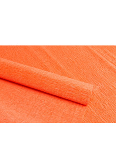 Бумага гофрированная простая, 180гр 581 оранжевая