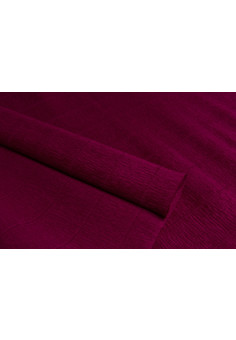 Бумага гофрированная простая, 180гр 584 темно-вишневая