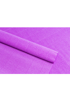 Бумага гофрированная простая, 180гр 590 ярко-сиреневая