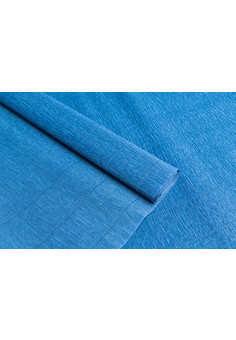 Бумага гофрированная простая, 180гр 615 дымчато-синий