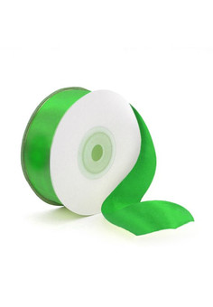 Лента Атлас Зеленый / 38 мм * 22,85 м