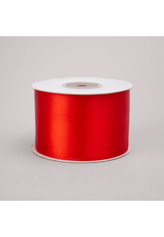 Лента Атлас Классический красный / 50 мм * 22,85 м