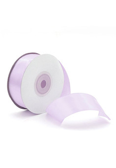 Лента Атлас Нежно-сиреневый / 38 мм * 22,85 м