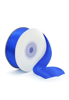 Лента Атлас Синий / 25 мм * 22,85 м