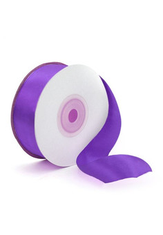 Лента Атлас Фиолетовый / 7 мм * 22,85 м (Китай)