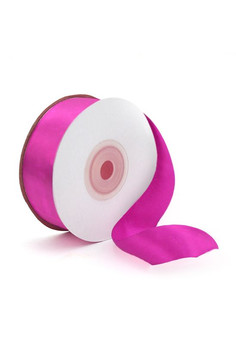 Лента Атлас Фуксия / 50 мм * 22,85 м