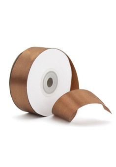 Лента Атлас Шоколадный / 50 мм * 22,85 м