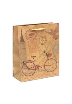 Пакет подарочный Письмо из Лондона (M-Kraft) 12 шт ПП-7441