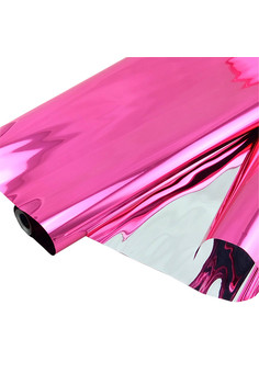 Пленка Металл Розовая / рулон 70 см*7,1 м 40 мкм, изображение 1