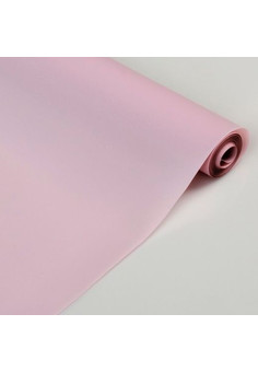 Пленка упаковочная матовая Пудра светлая / рулон 60 см*10 м, 200 г