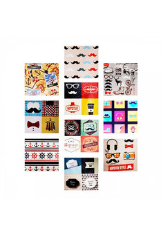 Подарочная бумага МУЖСКАЯ СЕРИЯ 70 х 100 см, в листах, 80 г., дизайны в ассортименте