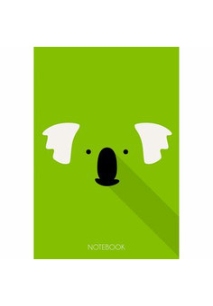 Блокнот А6 40л. Склейка. Коала