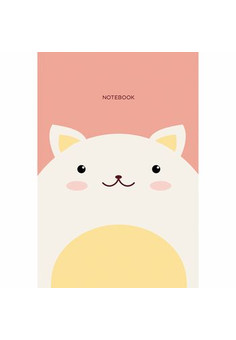 Блокнот А6 40л. Склейка. Кот. Дизайн 6
