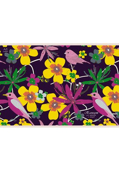 Блокнот для эскизов и зарисовок 10л. Скрепка. Райский сад (скрепка, 10л.)