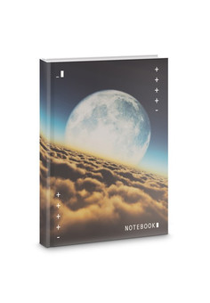 Книга для записей (евротетрадь) А5 (145х206), 80л.  Лунная соната