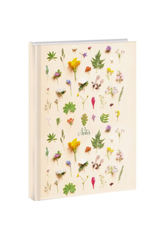 Книга для записей А5 (145х210), 80л. Летний гербарий