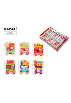 Ластик MOBILE SHOP, термопластичная резина, фигурный, 4 дизайна, ОПП- упаковка / картонный дисплей