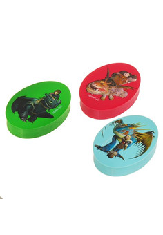 Ластик овальный ДРАКОНЫ. 86983