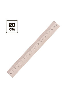 Линейка деревянная 20 см ЛМП 200