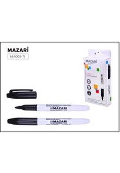 Маркер для CD/DVD дисков FLYER, ЧЕРНЫЙ, пулевидный наконечник, ширина линии письма 1.5 мм, картонная