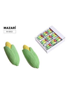 Набор ластиков QUEEN OF FIELDS, термопластичная резина, фигурные, 2 шт,  1 дизайн, ОПП- упаковка / к