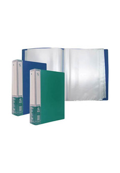 Папка с 100 файлами, форзац, ф.А4, ассорти ,SPONSOR