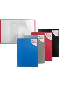 Папка с 30 файлами, форзац, ф.А4, ассорти ,SPONSOR