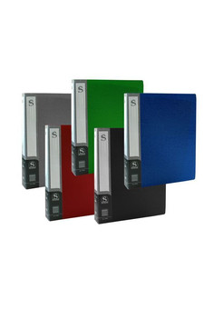 Папка с 60 файлами, форзац, ф.А4, ассорти, SPONSOR