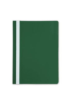 Папка скоросшиватель LITE А4 зелен. пластик  110 мкм