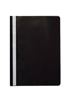 Папка-скоросшиватель, черная, ф. А4 ,SPONSOR