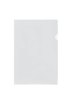 Папка-уголок LITE А4 пластик 100 мкм прозр.