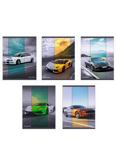 Тетради А5 48л. Скрепка. Клетка. Жизнь в движении