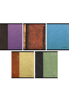 Тетради А5 96л. Скрепка. Клетка. Старинные переплеты (клетка) 96л., 5 видов