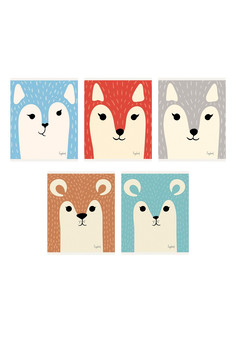 Тетрадь А5- 48л. Скрепка. Клетка. Милаш