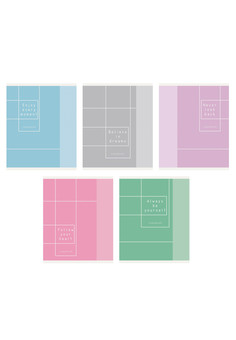 Тетрадь А5 80л. Скрепка. Клетка. Цитата