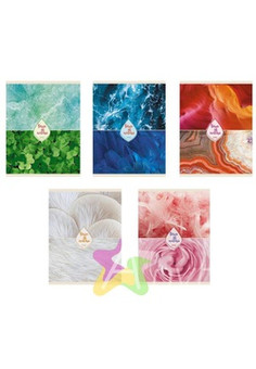 Тетрадь А5 96л. Скрепка. Клетка. Обл.: гл. ламин. Нежные нюансы